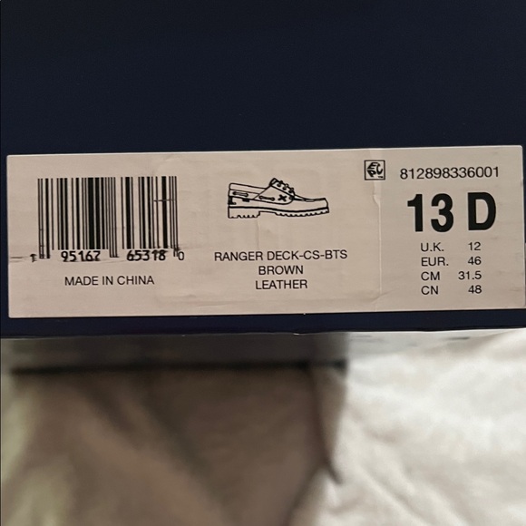 Polo Ralph Lauren Brown Leather Men's Shoes - Picture 5 of 6